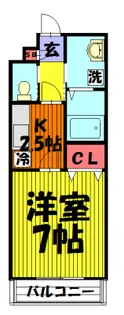 ヒルズ吉町【1階】の間取り