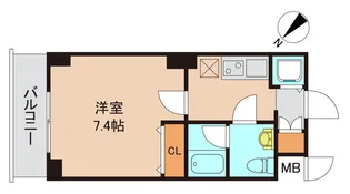 千葉県市川市末広2【マンション】の間取り