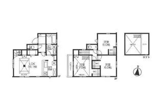 埼玉県川越市大字的場【一戸建】の間取り