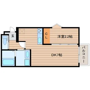 FOREST GARDEN II【1階】の間取り