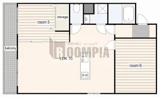 牛牧グリーンハイツ【3階】の間取り