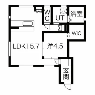 陽東メゾネット VII【1階】の間取り