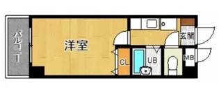 兵庫県明石市桜町【マンション】の間取り