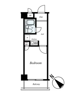 グランヴァン武蔵小山【2階】の間取り