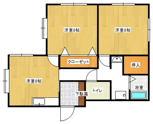 マークスI【1階】の間取り