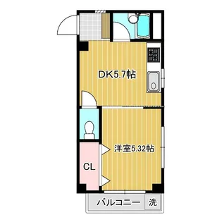 Y’Sマンション【1階】の間取り