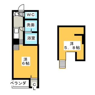 グランドメゾン【1階】の間取り