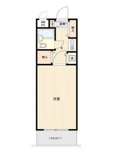 リバティー座間【4階】の間取り