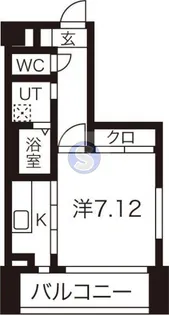プラネシア京阪出町柳【5階】の間取り