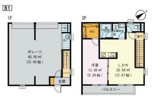 グランディールの間取り