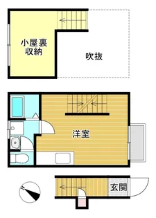 パークガーデン北寺島【2階】の間取り