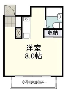 ピラァハウス【2階】の間取り