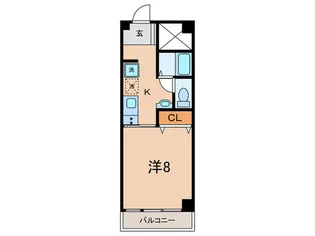 ハイライフ大崎【2階】の間取り