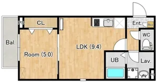 ジーメゾン伊勢原カエルム【3階】の間取り