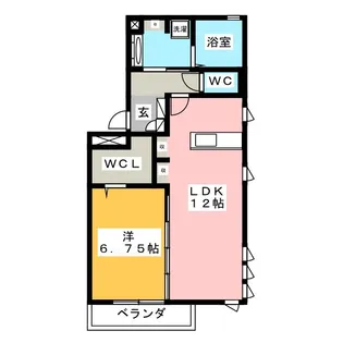 Bledisloe【1階】の間取り