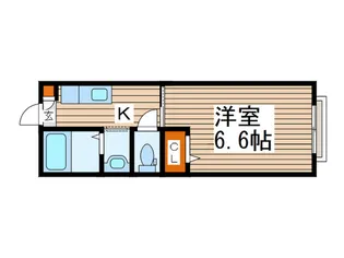 メゾン・リヴェール【2階】の間取り