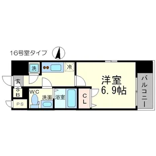 エスリード北大阪レジデンス【5階】の間取り