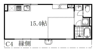 The Orchard Yahata C棟【1階】の間取り