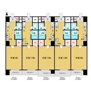 リアライズ岐阜駅前【2階】の間取り