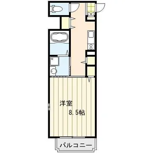 トレステーラシャングリラ【2階】の間取り