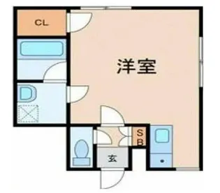 パラティーノ【1階】の間取り