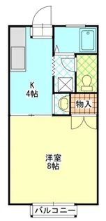 中野コーポ 北棟【2階】の間取り