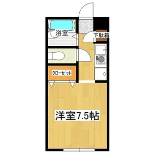 センティス【1階】の間取り