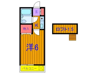エステ-トピア【1階】の間取り
