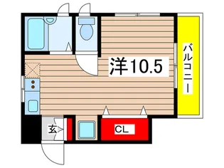 シライシビル3F【3階】の間取り