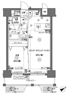 ZOOM横浜【2階】の間取り