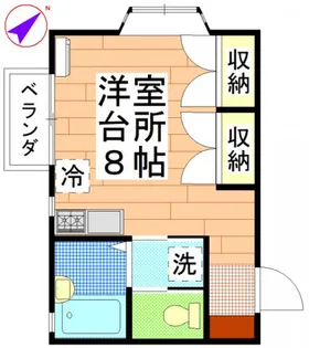 ベイエリアハウス【2階】の間取り