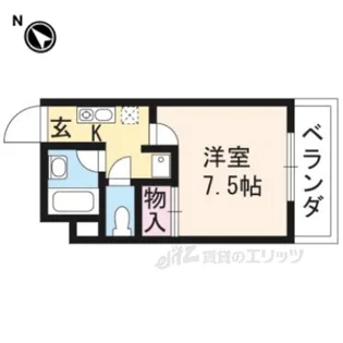メゾンパル【3階】の間取り