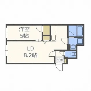 メイス豊平公園【3階】の間取り