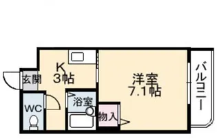 インカム21【1階】の間取り
