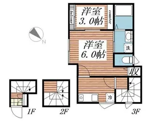 73nakagami【3階】の間取り