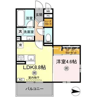C&A I【2階】の間取り
