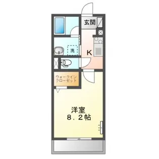 Mスクエア コート【1階】の間取り