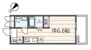 フローラ内田【2階】の間取り
