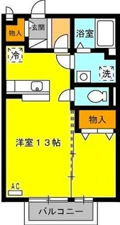 シャルマンドミール【2階】の間取り