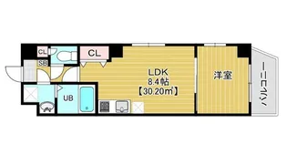 ソレイユ北砂【2階】の間取り