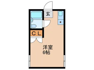 コ-ポスカイ【2階】の間取り