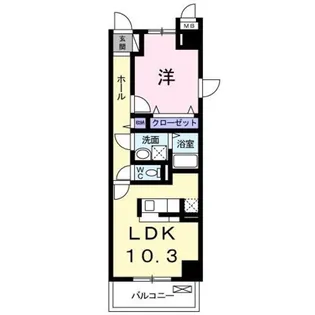 アルモニー・アビタシオン【2階】の間取り