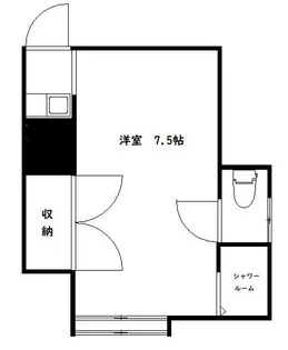北野方荘【2階】の間取り