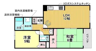 アスティ服部西【2階】の間取り