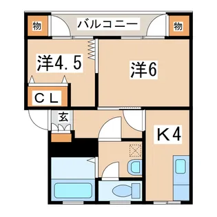 昭和コーポ【4階】の間取り