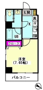 ハイネスエイト【4階】の間取り