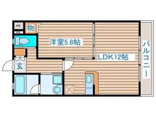 エルファロ【5階】の間取り
