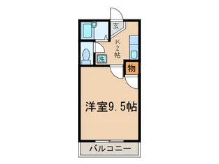 エ-スハイツ【1階】の間取り