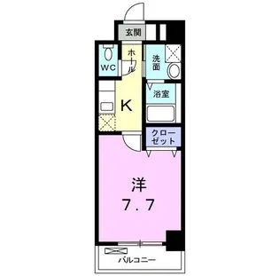 ソウブ レジデンス【5階】の間取り