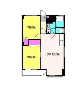 シャトレー新井【3階】の間取り